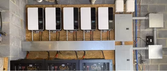 5kwh 10kwh 15kwh 20kwh Li-Akku Stapelbares modulares LiFePO4-Energiespeichersystem 10kW 48V Lithium-Ionen-Akku 100Ah 200Ah Li